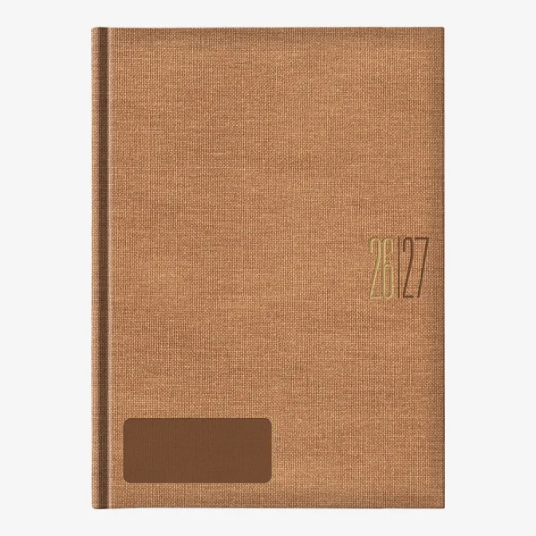 Rokovnik Nature Eko A4 2026 – boja drva