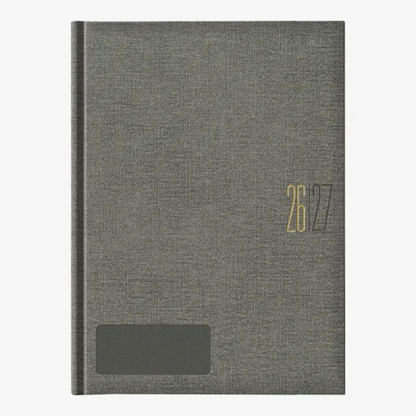 Rokovnik Nature Eko A4 2026 – sivozeleni