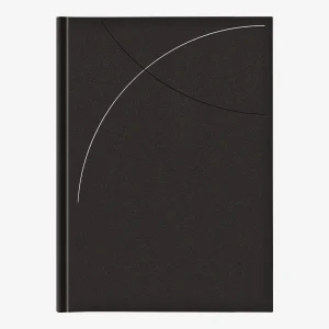 Rokovnik Astro A4 2026 – metalik crni