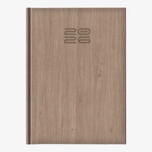 Rokovnik Vivione A4 2026 – boja drveta