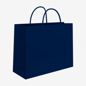 Vrećica 50x37x12 sjajna - plava