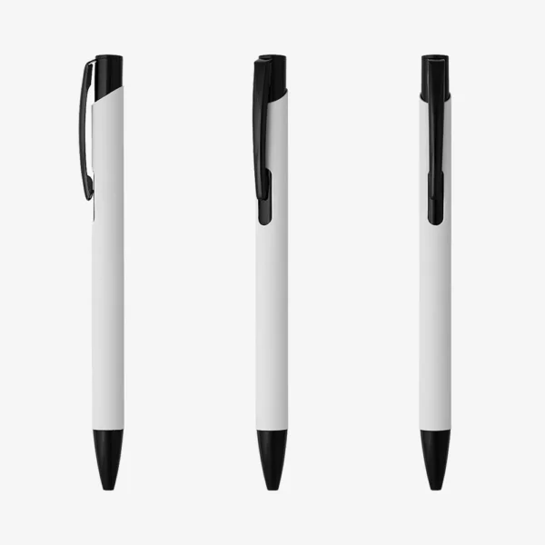 Olovka Oggi soft black – bijela