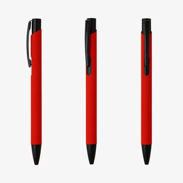 Olovka Oggi soft black – crvena