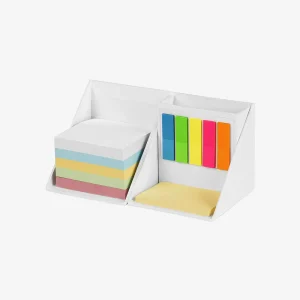 Biorazgradiva sklopiva kocka Block - bijela otvorena