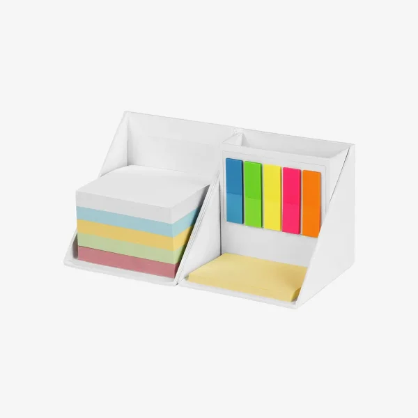 Biorazgradiva sklopiva kocka Block - bijela otvorena