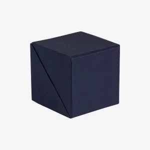 Biorazgradiva sklopiva kocka Block - plava zatvorena