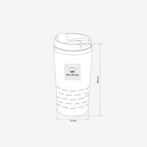 Metalna termosica Diamond - dotisak