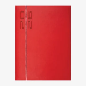 Rokovnik Atena A4 2026 – crveni