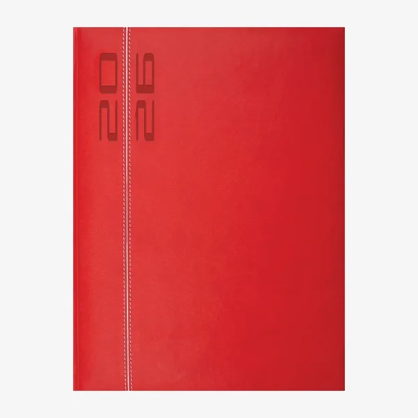 Rokovnik Atena A4 2026 – crveni Rokovnik Atena A4 2026 – crveni