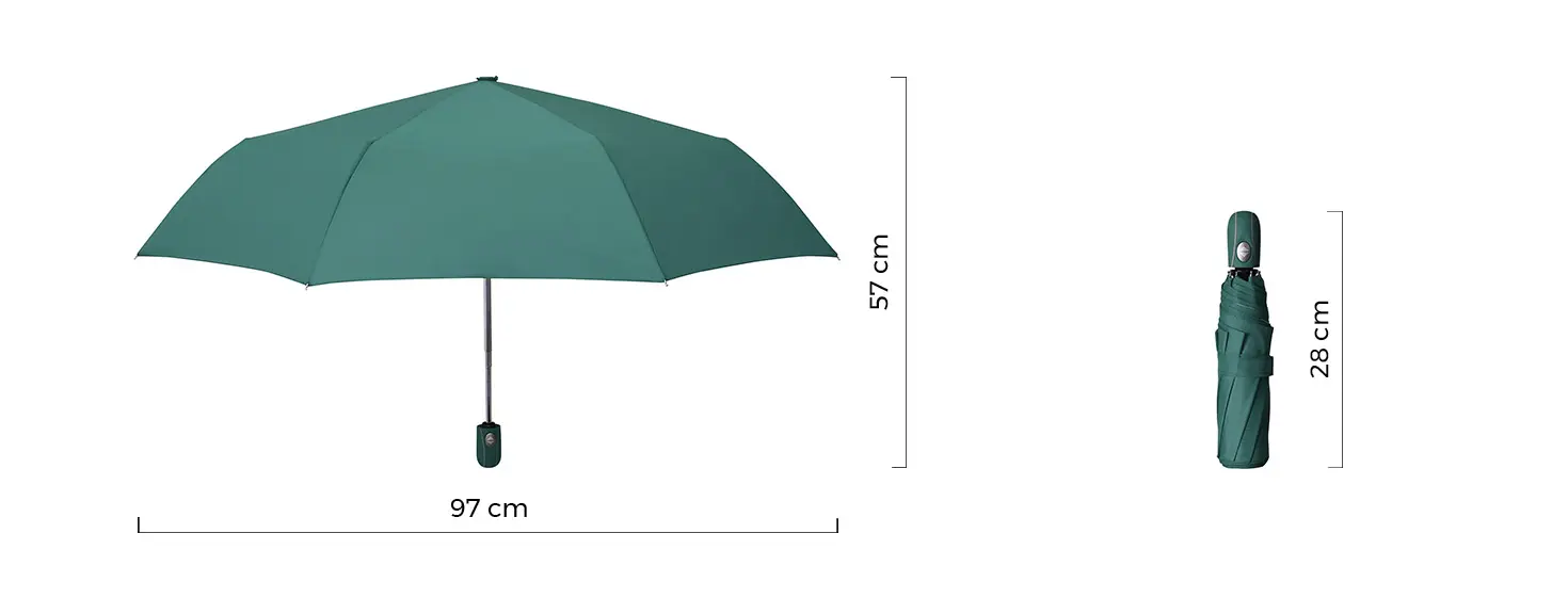 Kišobran Strato - dimenzije