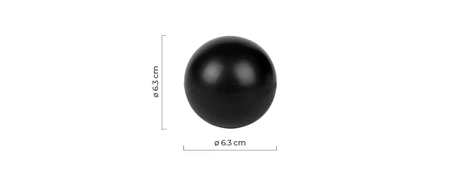 Antistres loptica Calm - dimenzije