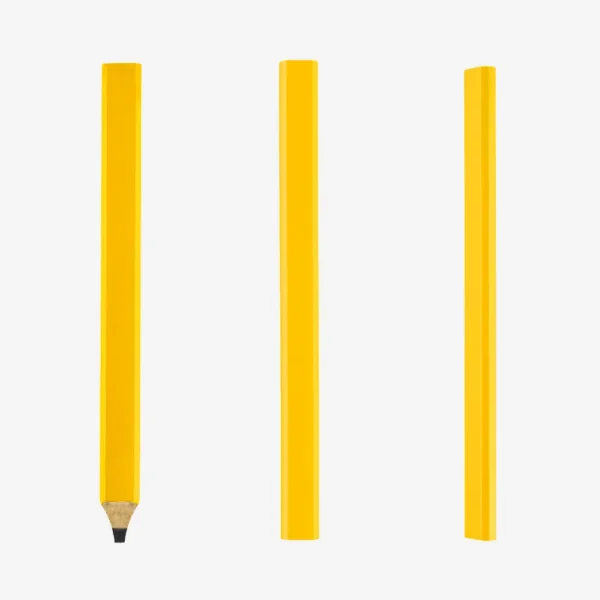 Drvena olovka Carpenter - žuta