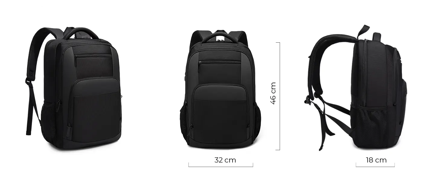 Ruksak Broker - dimenzije