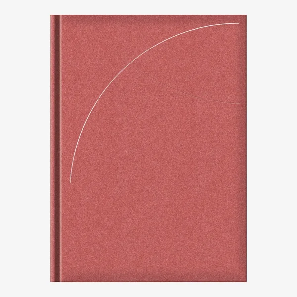 Rokovnik Astro A4 2026 – metalik crveni