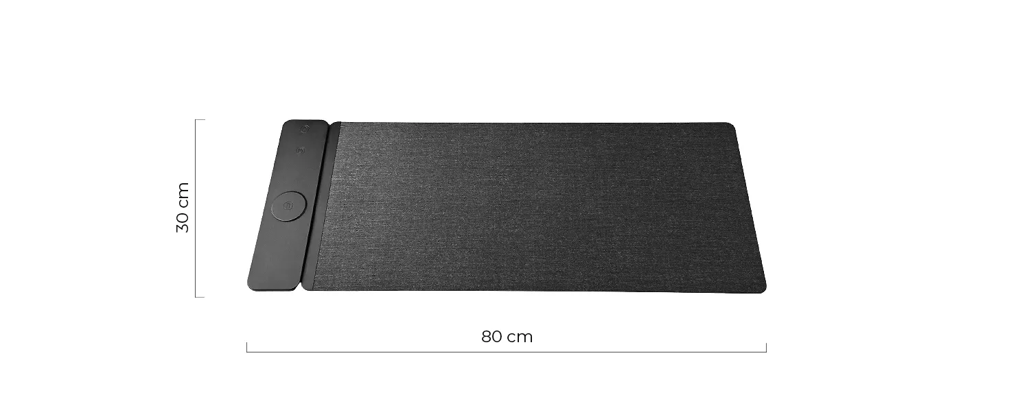 Bežični punjač Gear Pad 3in1 - dimenzije