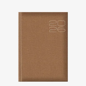 Rokovnik Colere B5 tjedni 2026 – boja konjaka