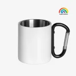 Metalna šalica Hike Subli - crna