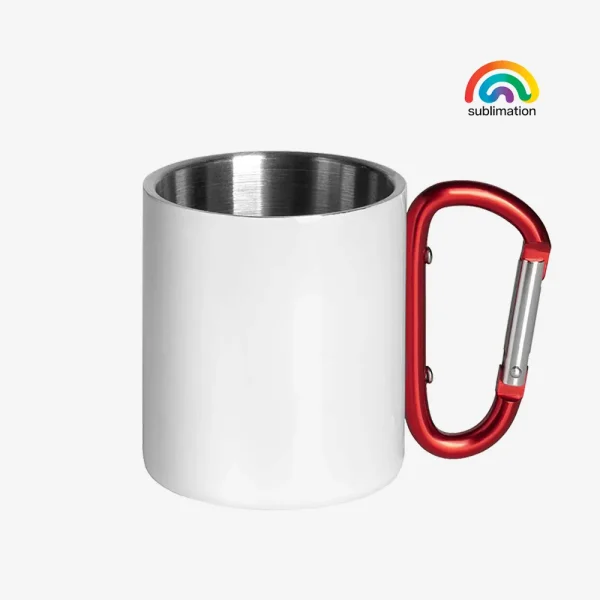 Metalna šalica Hike Subli - crvena