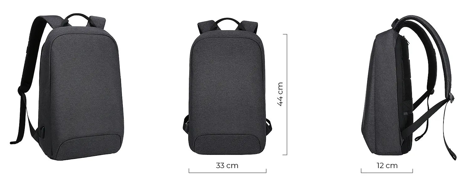 Rukasak Milton - dimenzije