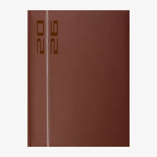 Rokovnik Atena A4 2026 – smeđi