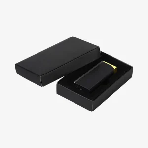 Metalni upaljač Viceroy - crno-zlatni