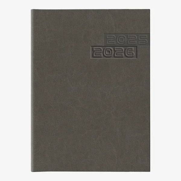 Rokovnik Narni A4 2026 – metalik sivi