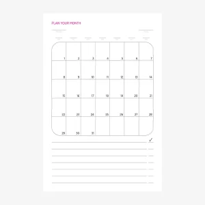 Norris mjesečni planer