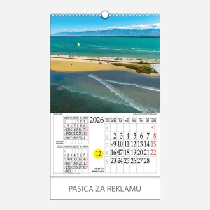 Kalendar s rotacijskim krugom Idemo na more 2026 – veljača