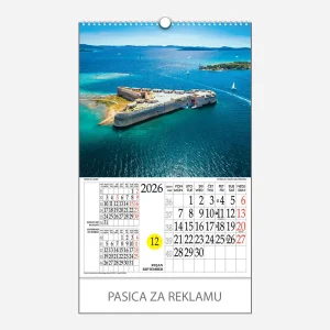 Kalendar s rotacijskim krugom Idemo na more 2026 – rujan