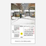 Kalendar s rotacijskim krugom Katarina Henc - Zagreb 2026 - siječanj