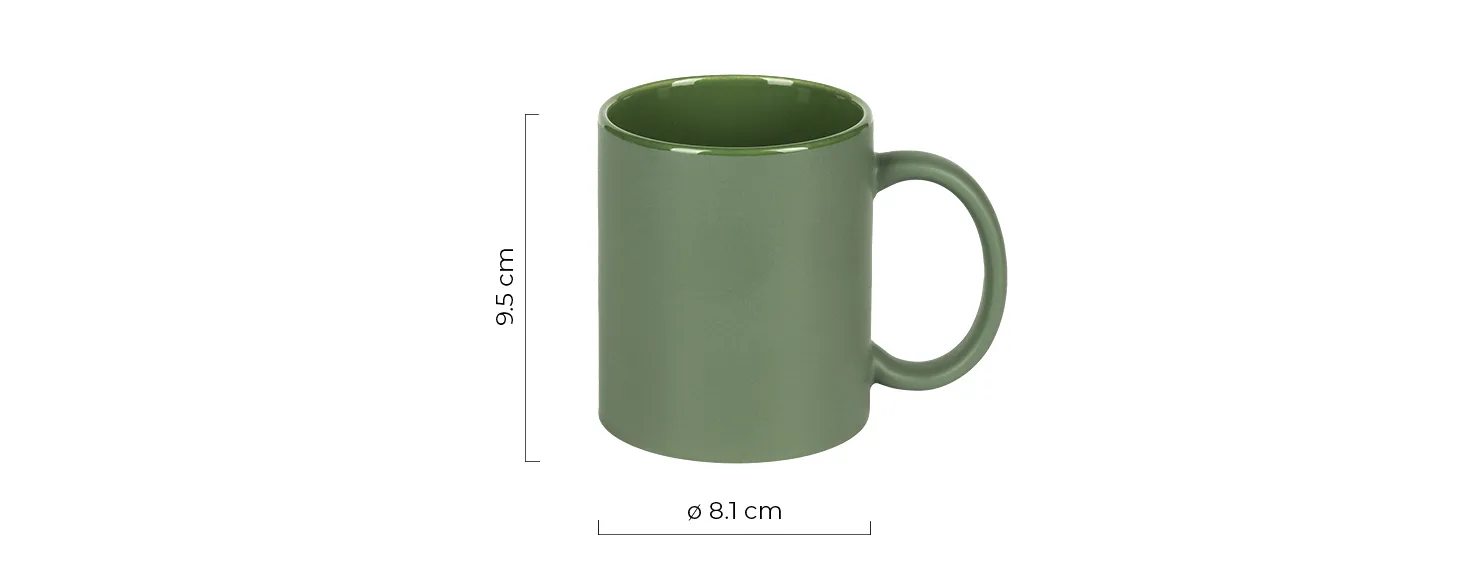 Šalica Barton Matt - dimenzije