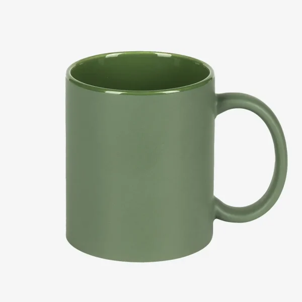 Šalica Barton Matt - maslinasto zelena Šalica Barton Matt - maslinasto zelena