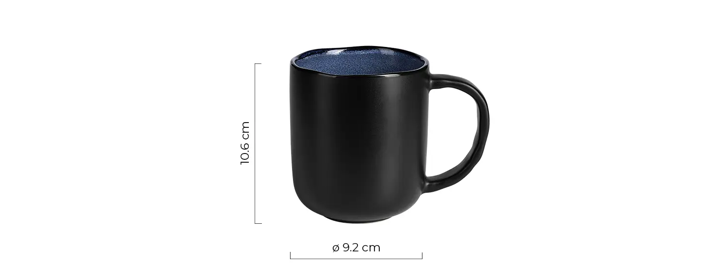 Šalica Boho - dimenzije