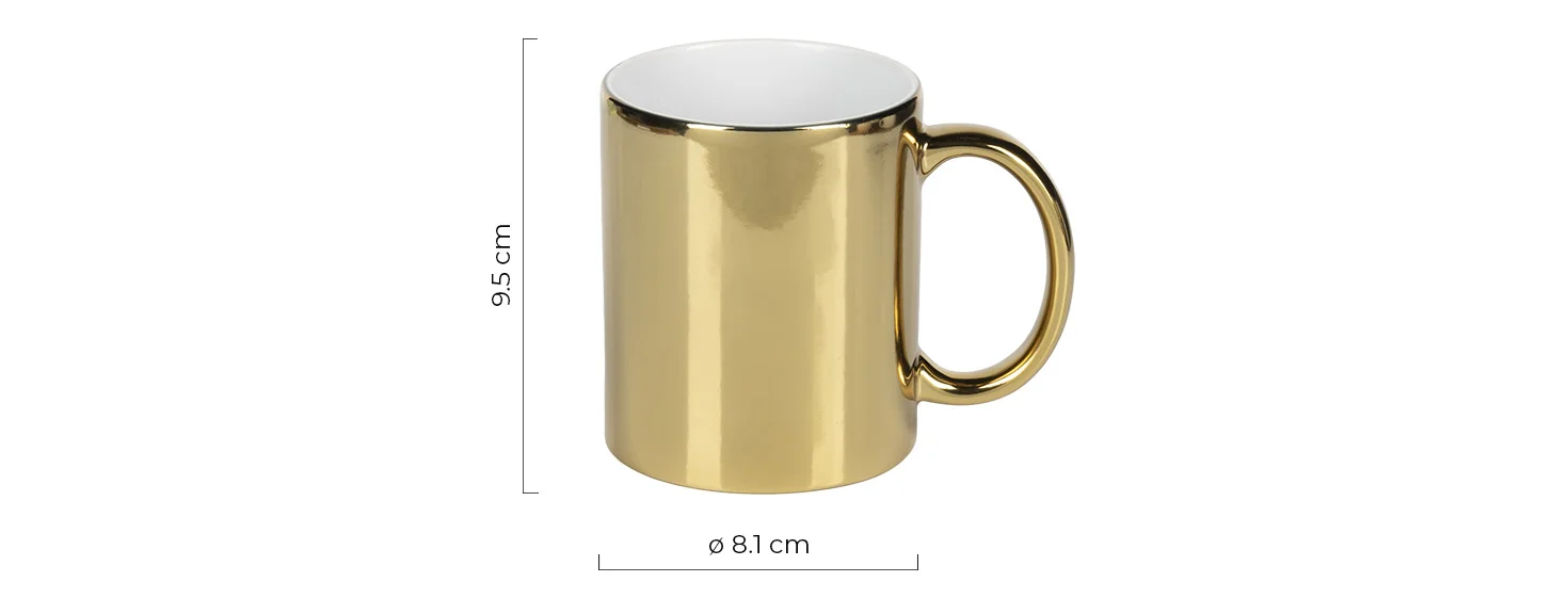 Šalica Mida - dimenzije