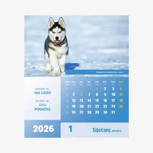 Stolni CD kalendar Arka 2026 – siječanj