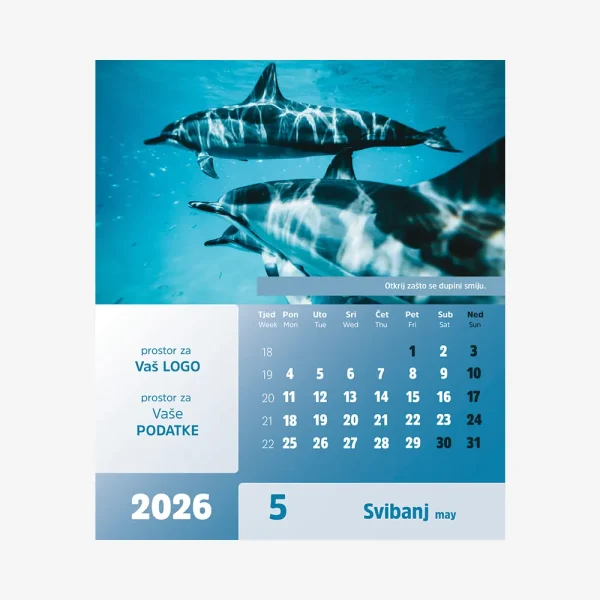 Stolni CD kalendar Arka 2026 – svibanj