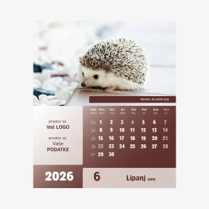 Stolni CD kalendar Arka 2026 – lipanj