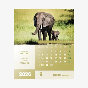 Stolni CD kalendar Arka 2026 – rujan