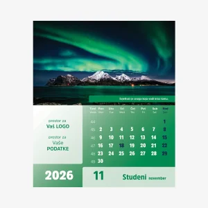 Stolni CD kalendar Natura 2026 – studeni