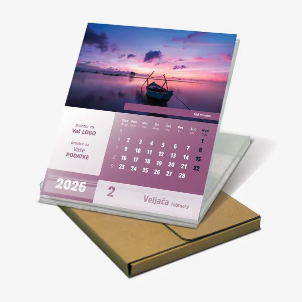 Stolni CD kalendar Natura 2026 Stolni CD kalendar Natura 2026