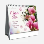 Stolni kalendar Cvijeće 2026