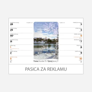 Stolni planer dvotjednik 2026 – 53. tjedan i 2027 – 1. tjedan