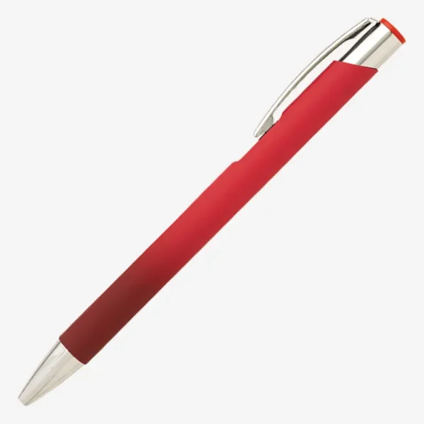 Metalna olovka Oggi Ombre - crvena