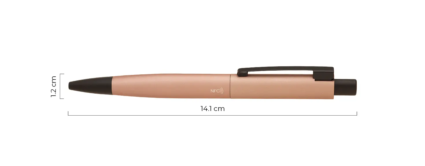 Metalna olovka Sonora NFC - dimnezije