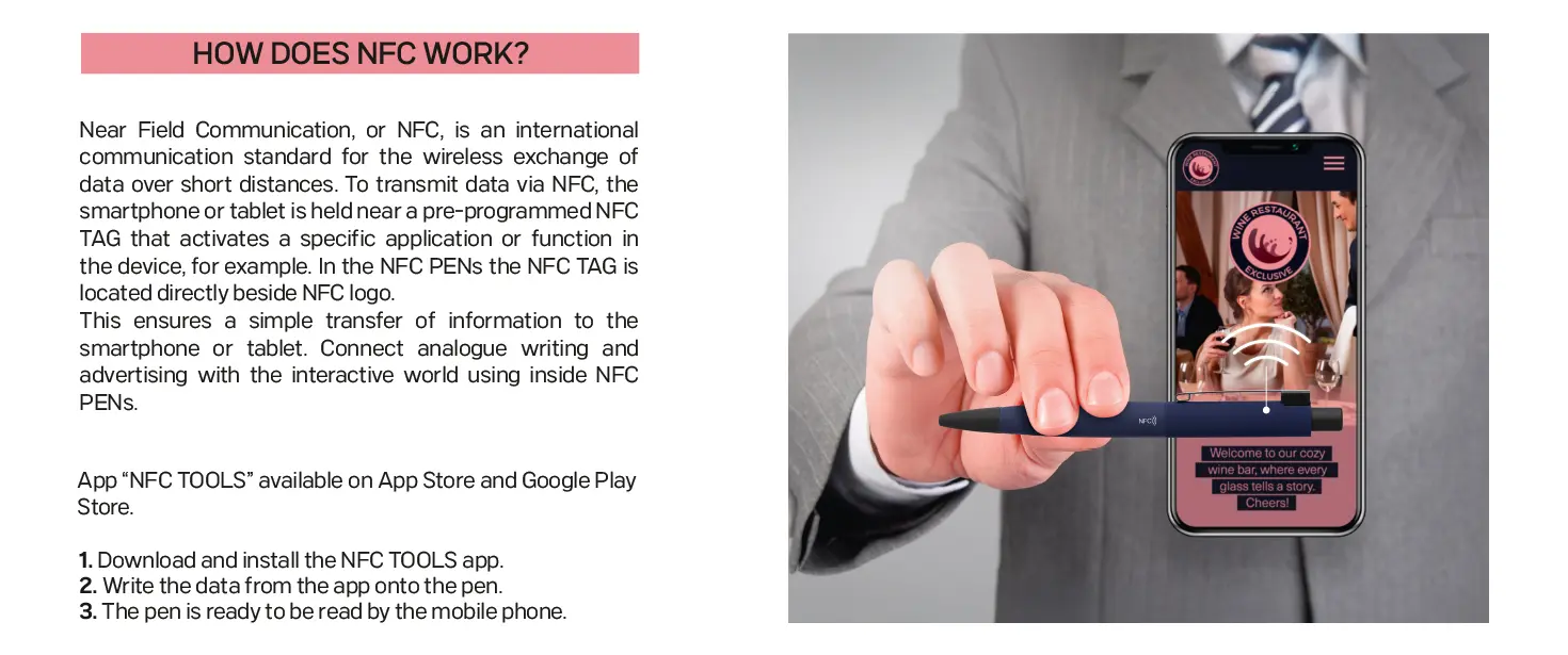 Metalna olovka Sonora NFC