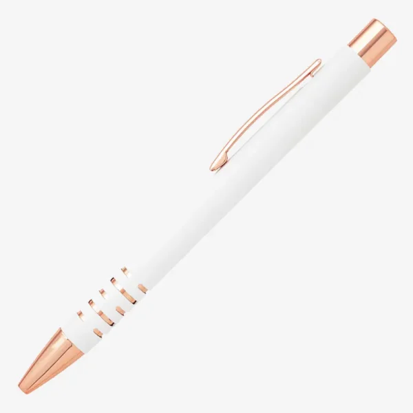 Metalna olovka Titanium Zoe - bijela