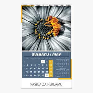 Zidni kalendar Igre prirode 2026 – svibanj