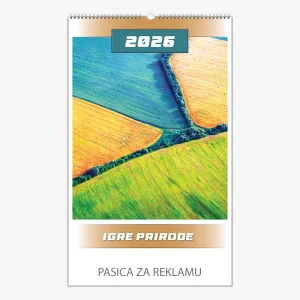 Zidni kalendar Igre prirode 2026