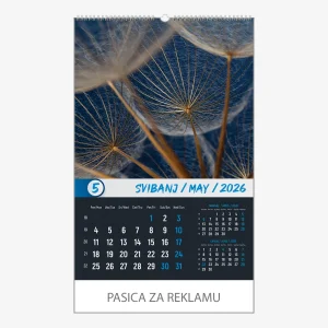 Zidni kalendar Okom sanjara 2026 – svibanj