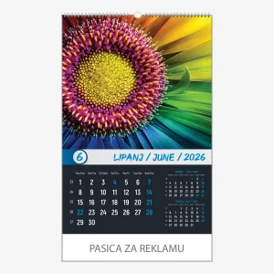 Zidni kalendar Okom sanjara 2026 – lipanj